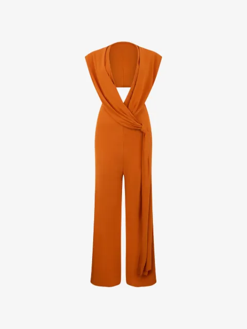 Alberta Ferretti V-neck jumpsuit