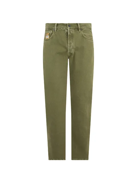 Moschino button-up straight-leg trousers