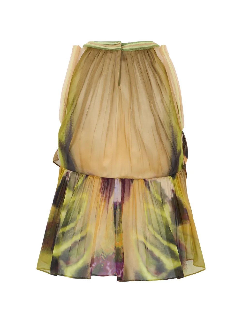 Alberta Ferretti Zijden blouse Geel