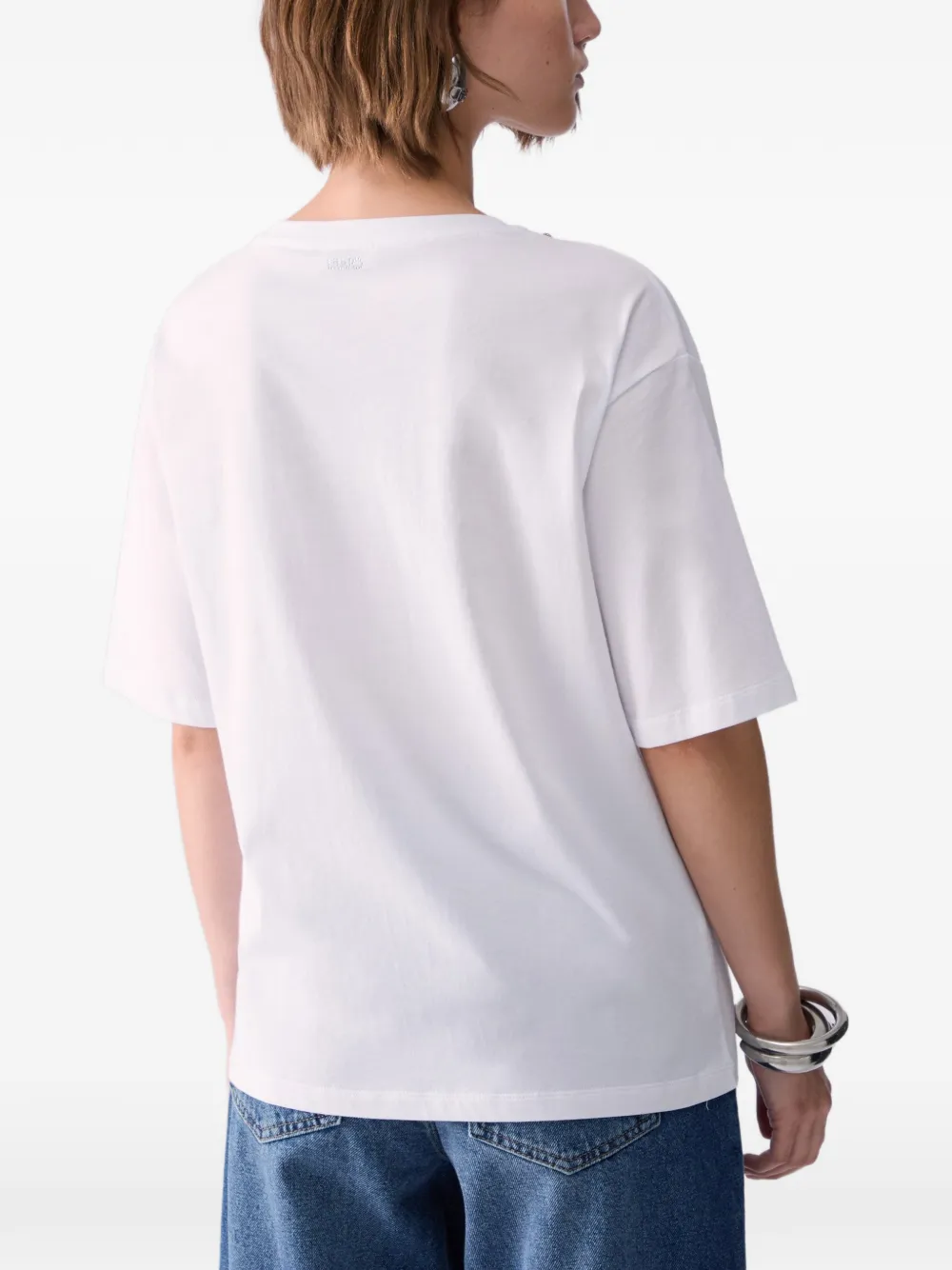 LIU JO T-shirt met borduurwerk Wit