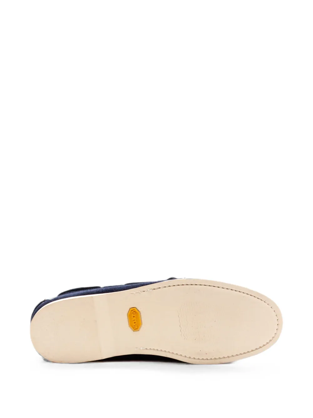 Berwick Shoes lace-up suede boat shoes Blauw