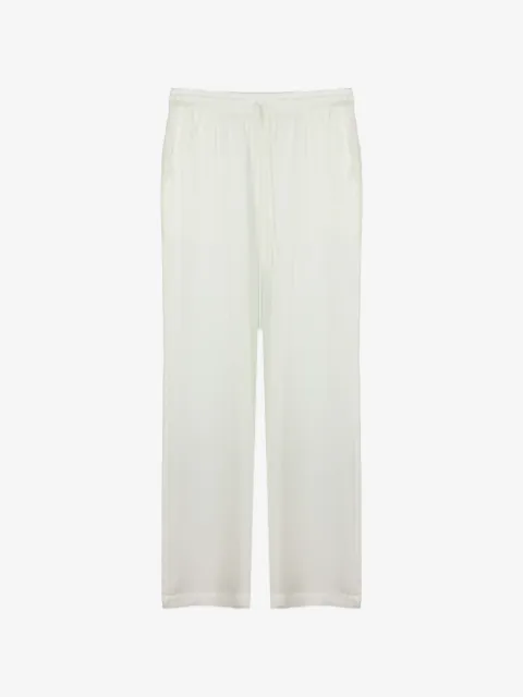 P.A.R.O.S.H. silk drawstring relaxed trousers