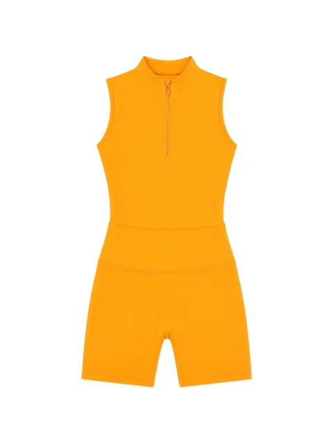 Blanca Sport Kids logo-print zip-up top and shorts set