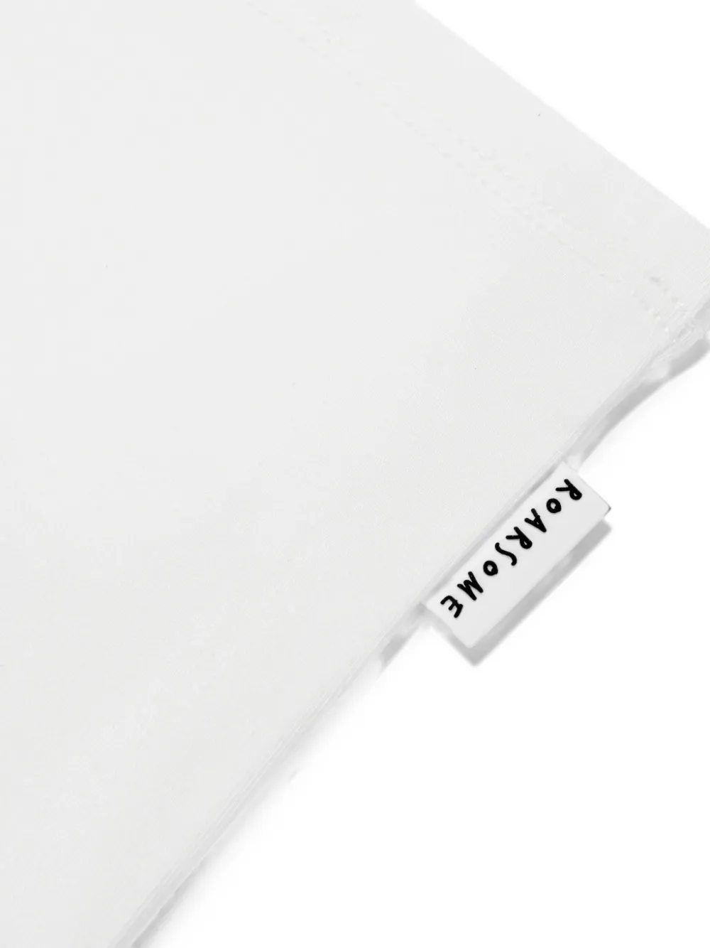 Roarsome Halswarmer met logo-label Wit