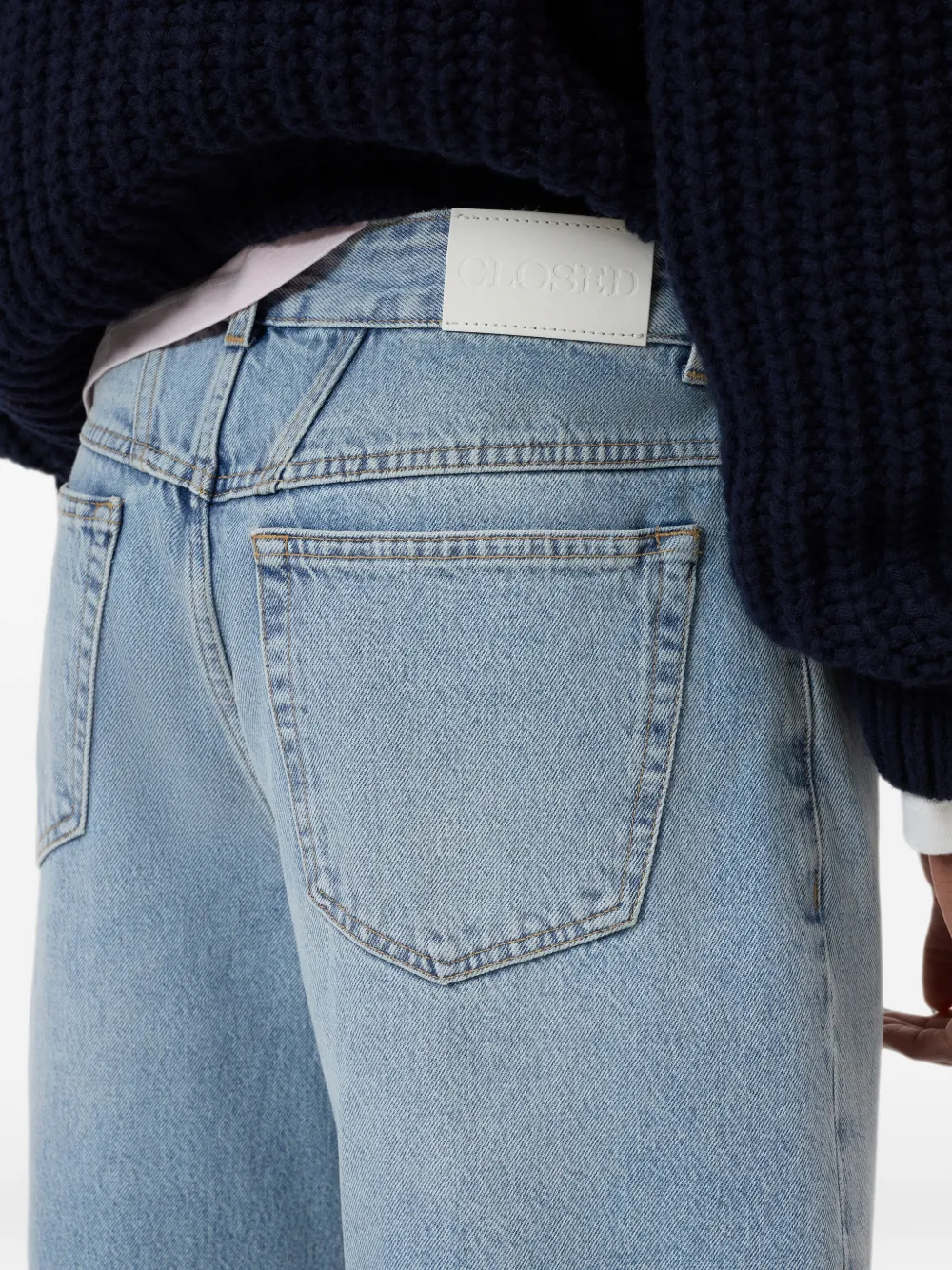 Closed Jazzie jeans met toelopende pijpen Blauw