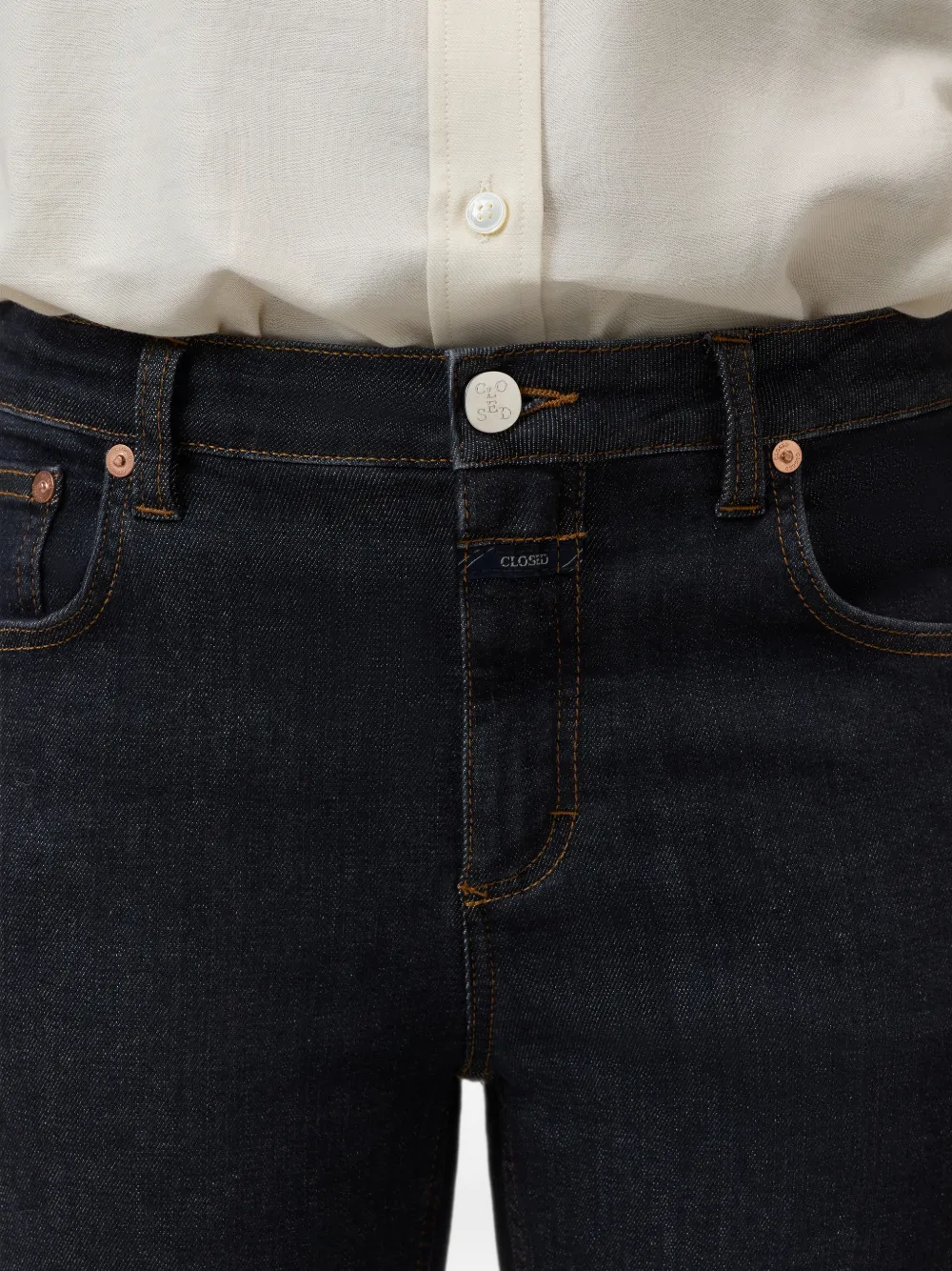 Closed Jora straight jeans Blauw