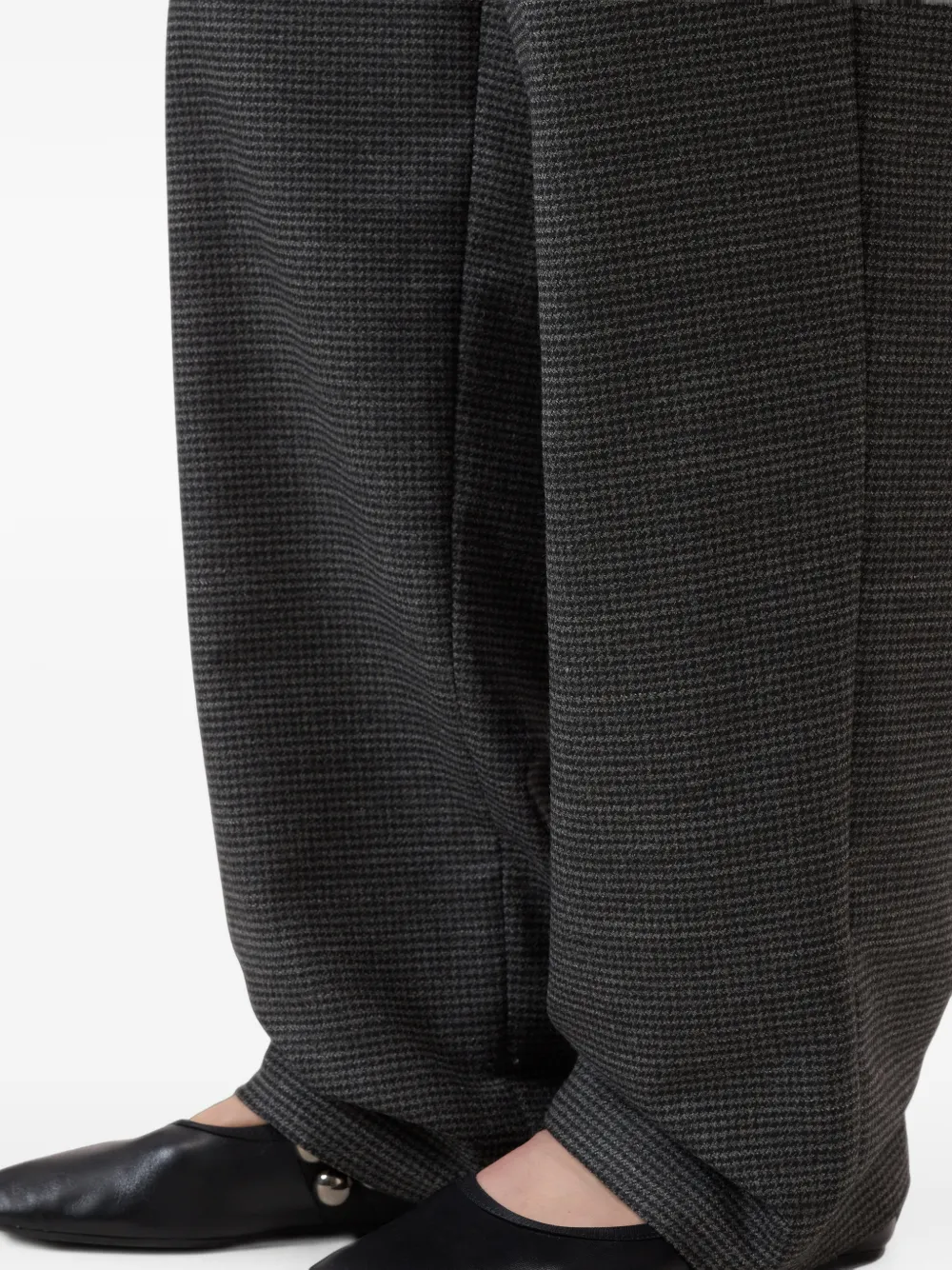 Closed Mawson houndstooth-pattern trousers Grijs