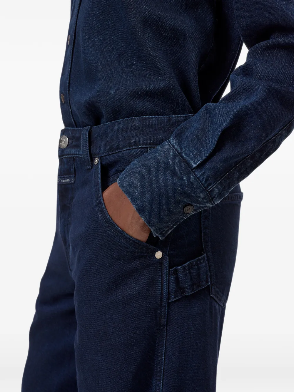 Closed Weston wide-leg jeans Blauw