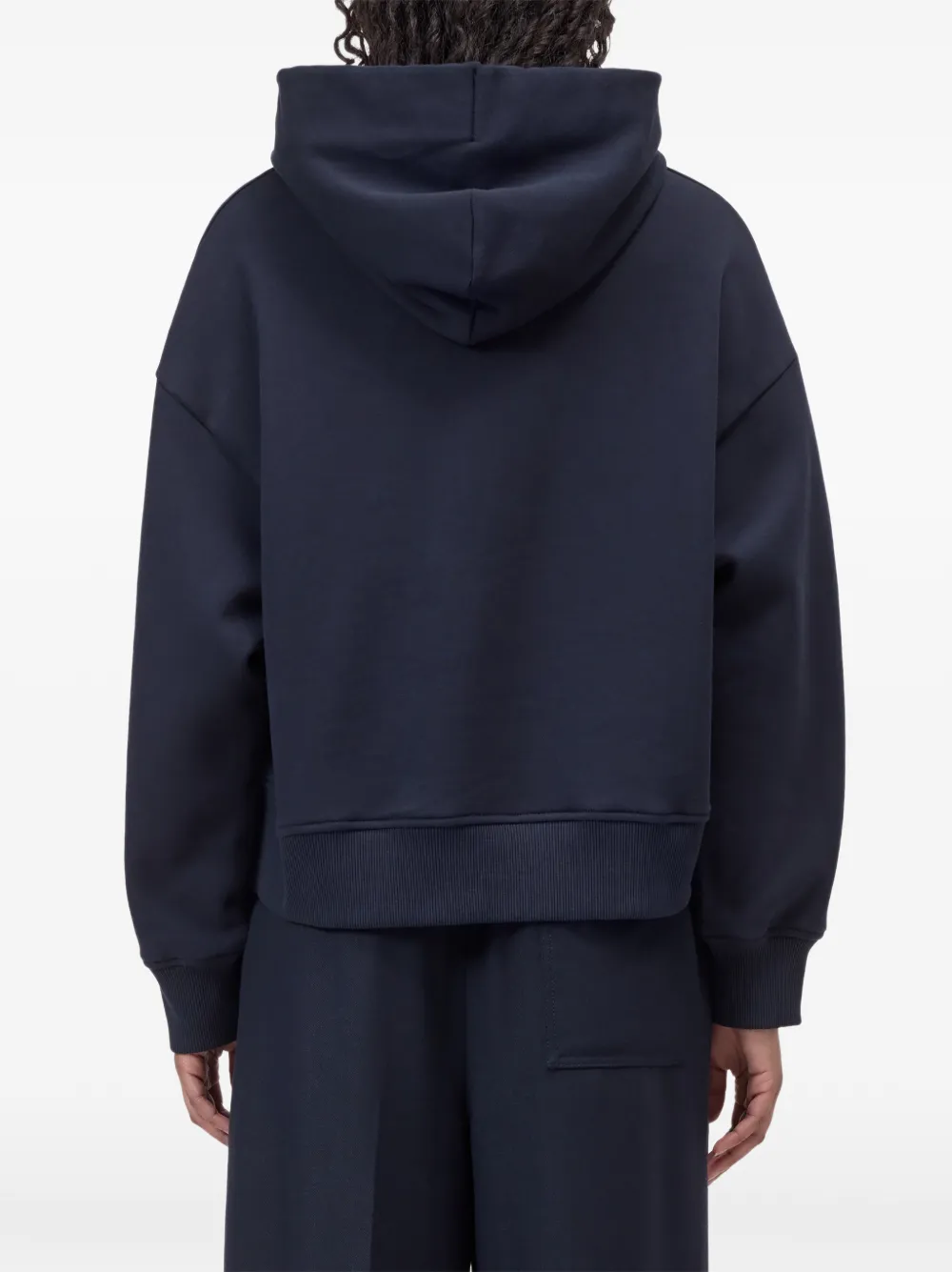 Closed Hoodie met strik Blauw