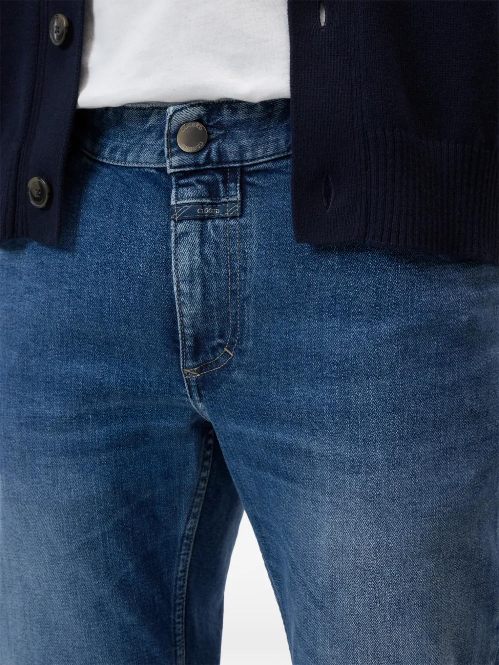Closed Slim-fit jeans Blauw