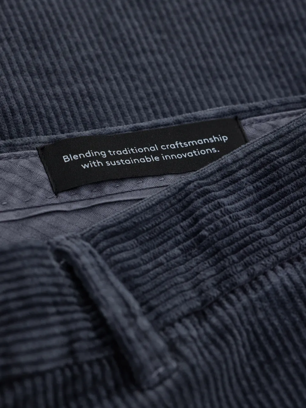 Closed Clifton True ribfluwelen broek Blauw
