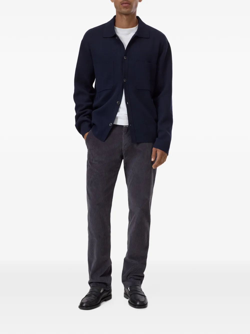 Closed Clifton True ribfluwelen broek Blauw