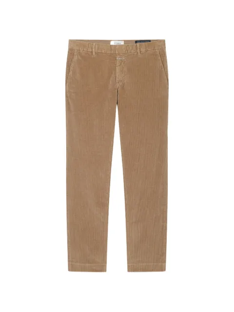 Closed corduroy trousers