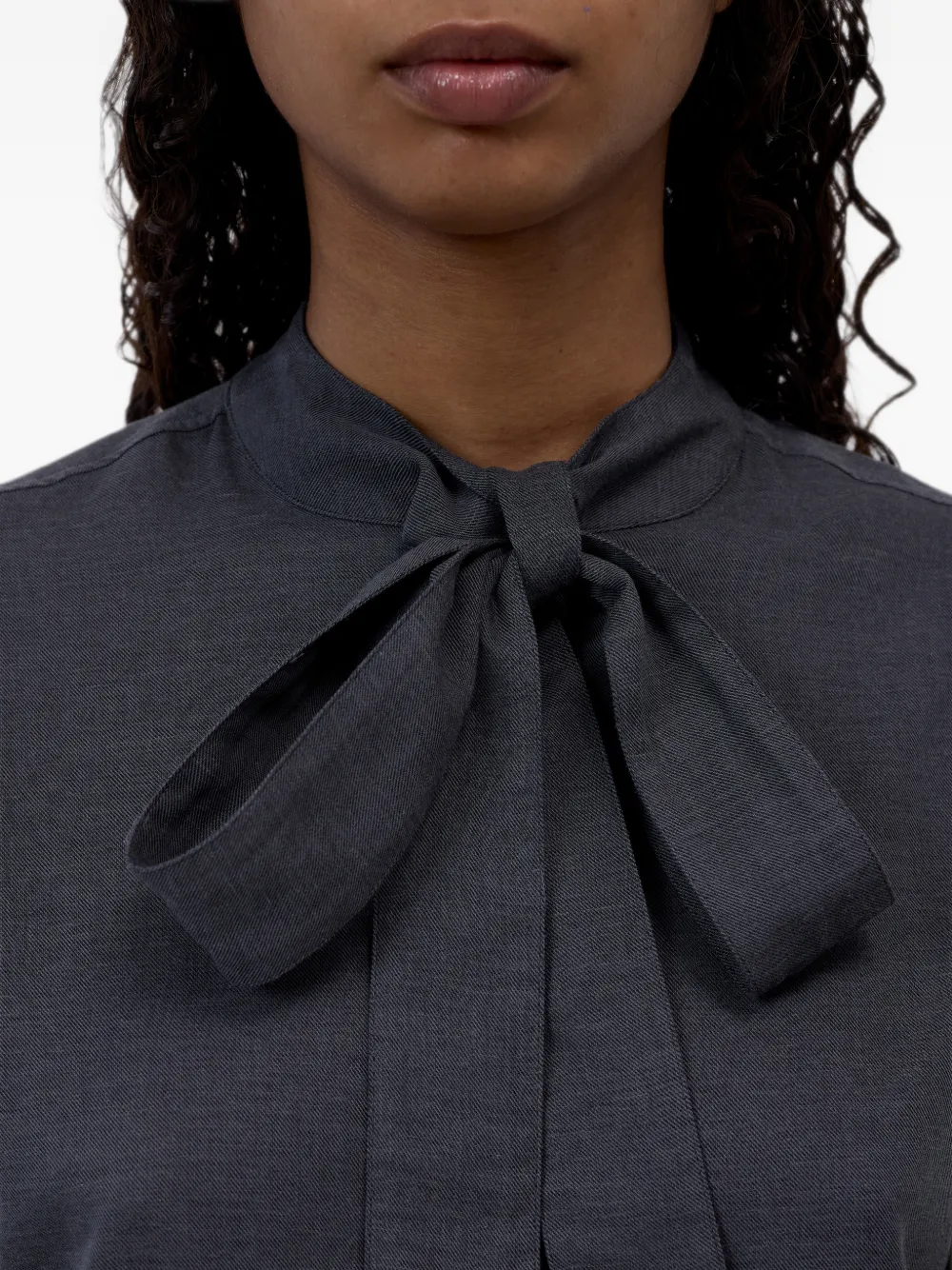 Closed Blouse met strik Grijs