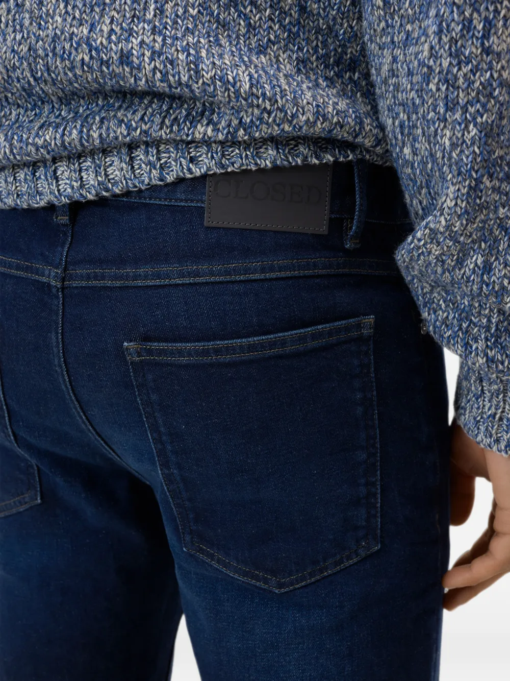 Closed Slim-fit jeans Blauw