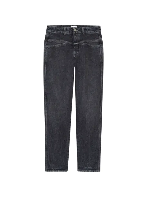 Closed Pedal Pusher tapered jeans 