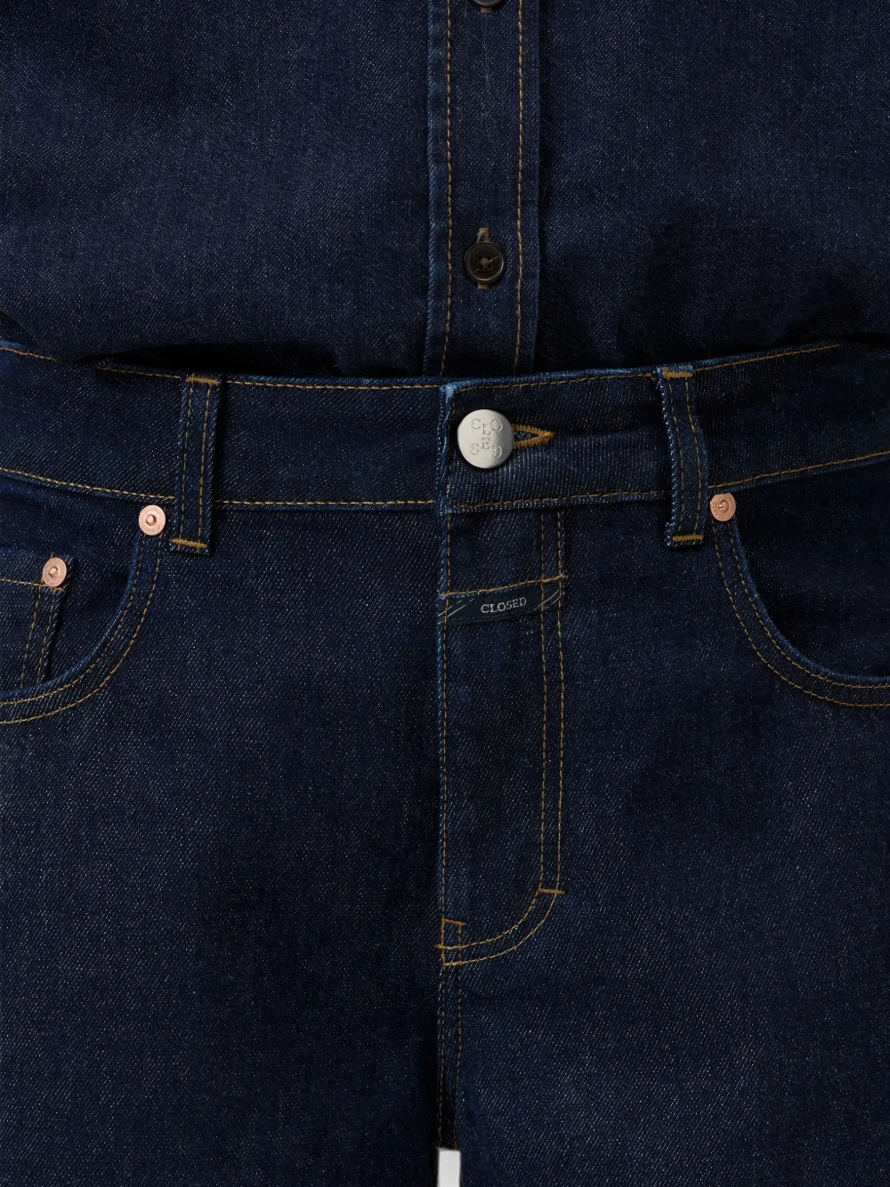 Closed Jayla jeans met wijde pijpen Blauw