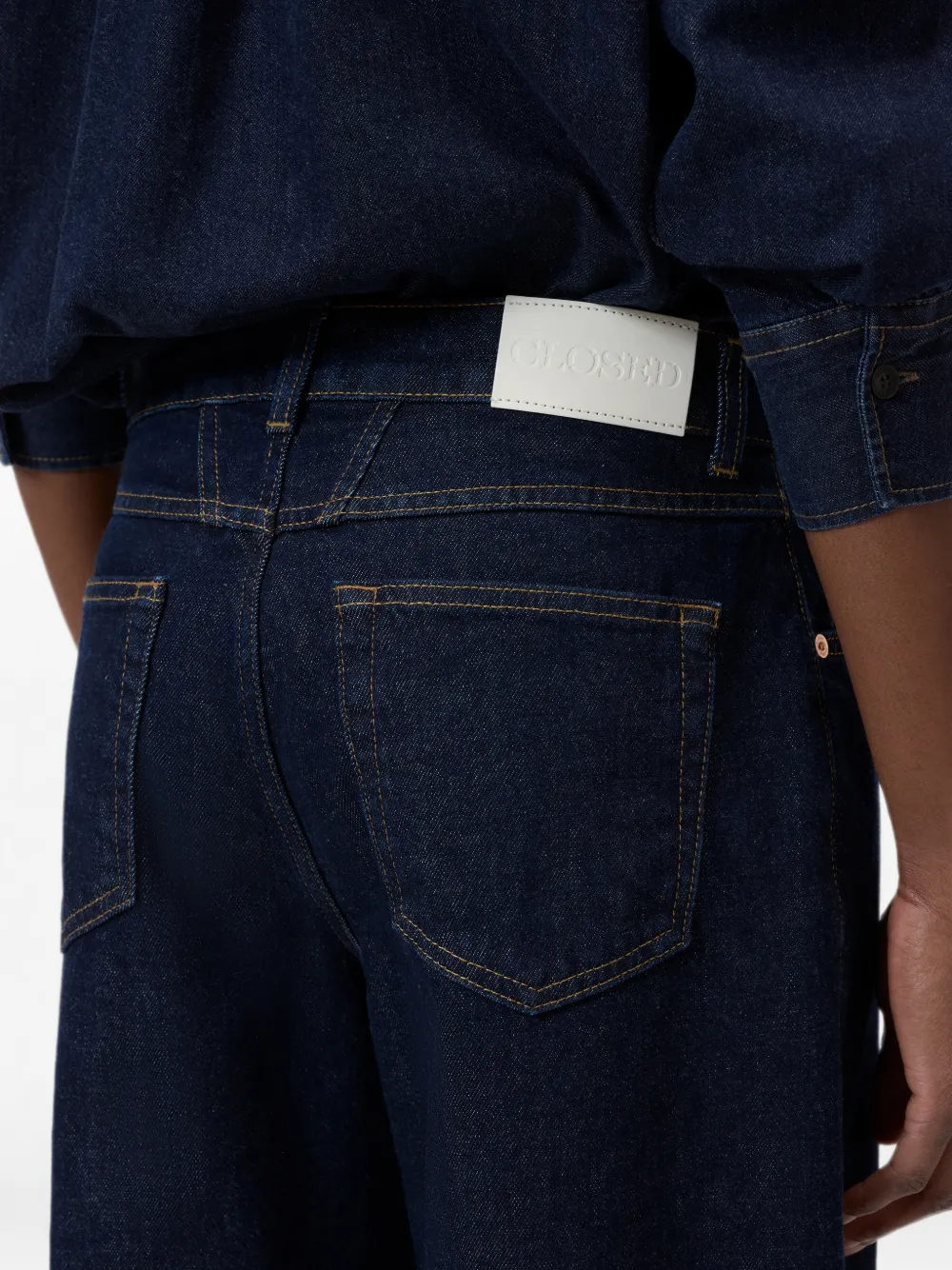 Closed Jayla jeans met wijde pijpen Blauw