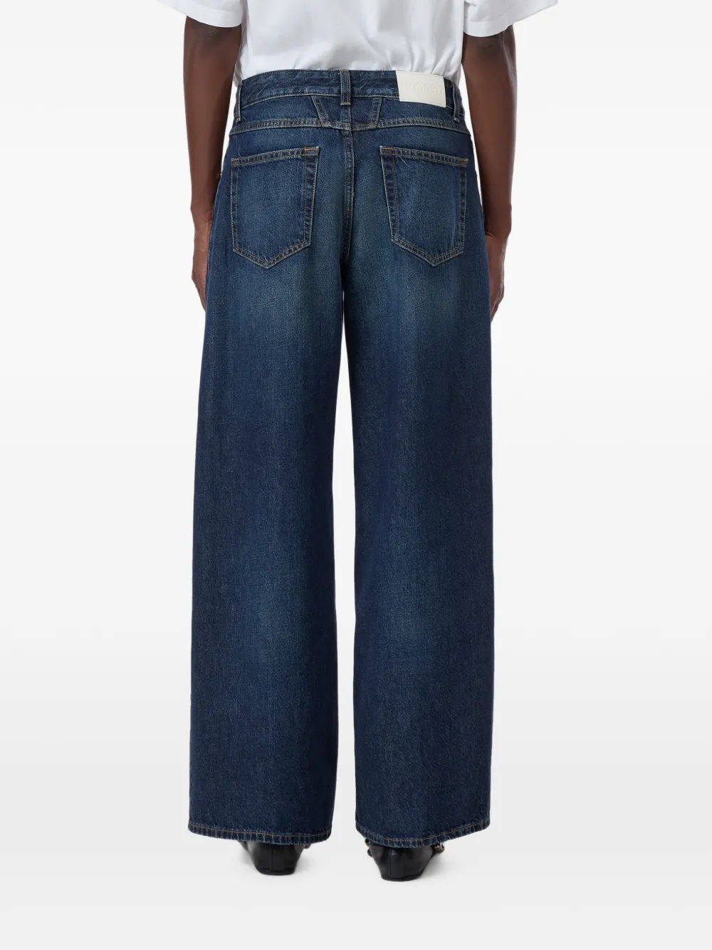 Closed Jayla jeans met wijde pijpen Blauw