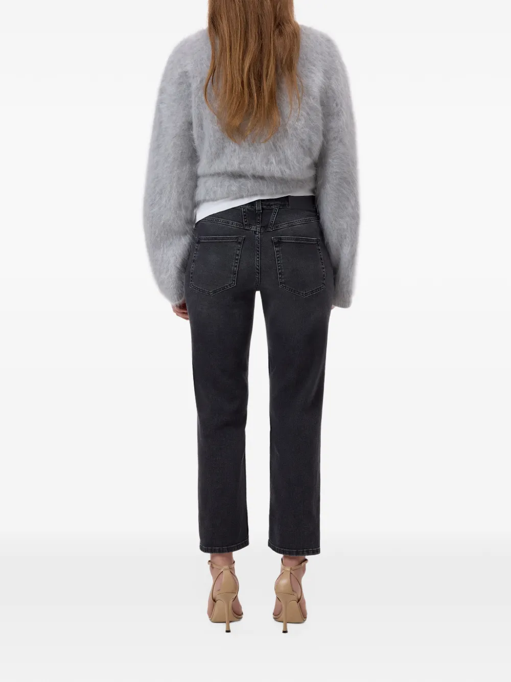 Closed Mira-X straight-leg jeans Grijs