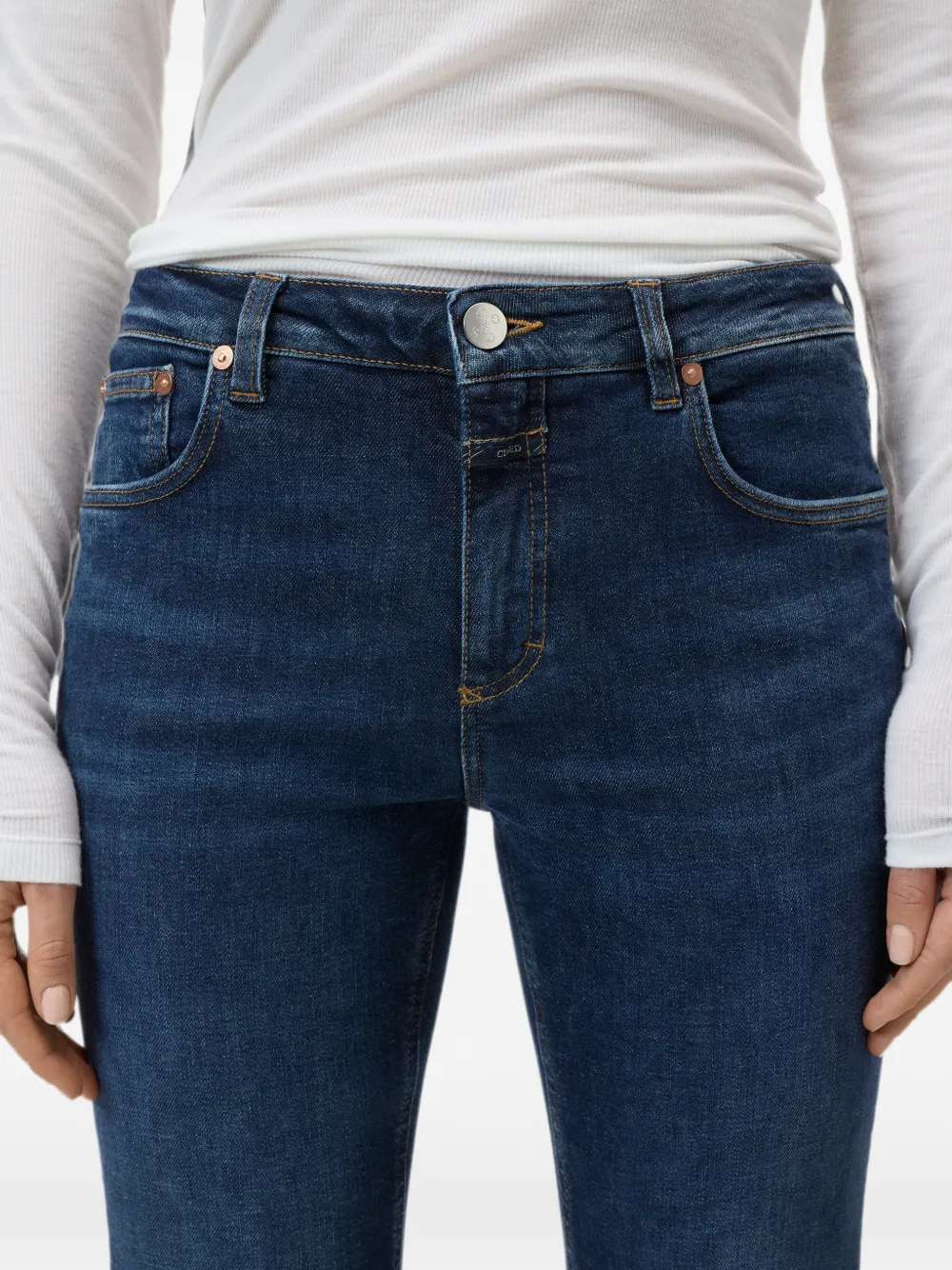 Closed Jora straight jeans Blauw