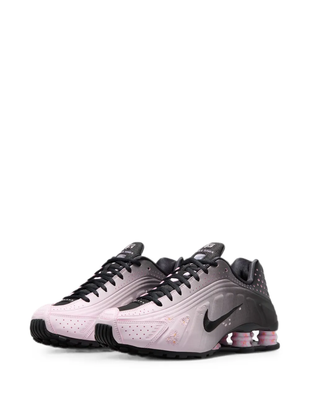 Nike Shox R4 sneakers Zwart