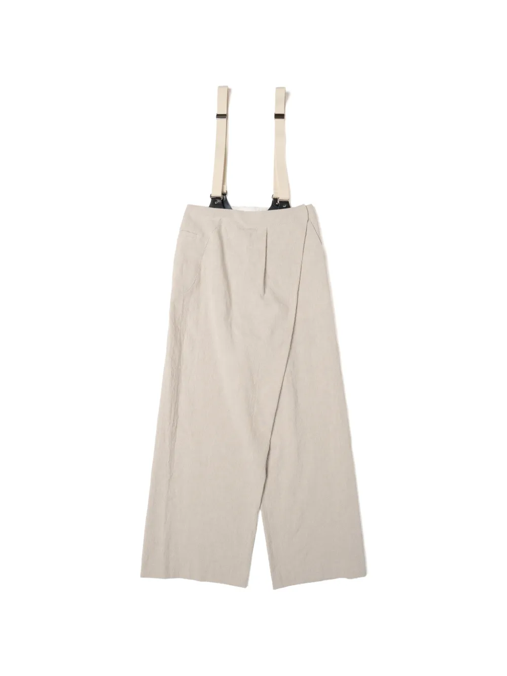 Muller Of Yoshiokubo Broek met wikkel-design Beige