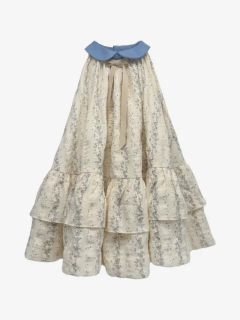 La Stupenderia floral-print ruffled dress