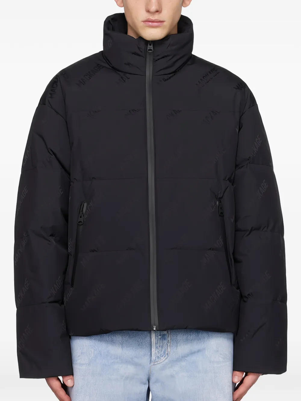 Mackage Joe City gewatteerd jack Zwart