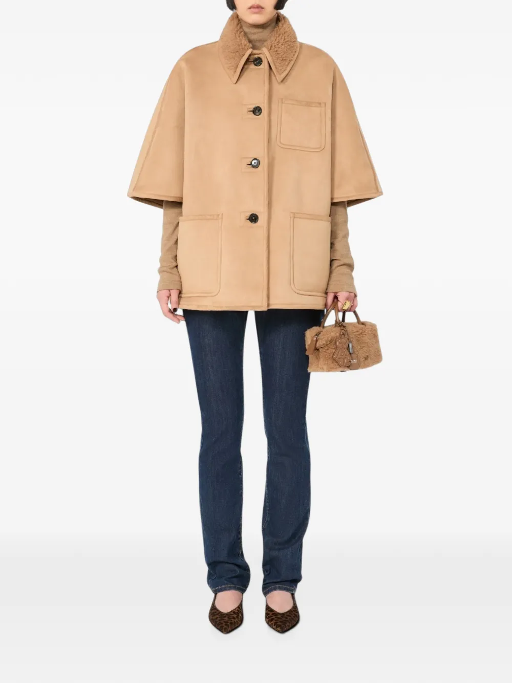 Max Mara Teddy shopper Beige