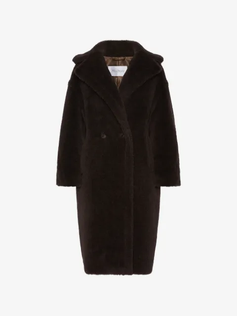 Max Mara abrigo con motivo Teddy Bear