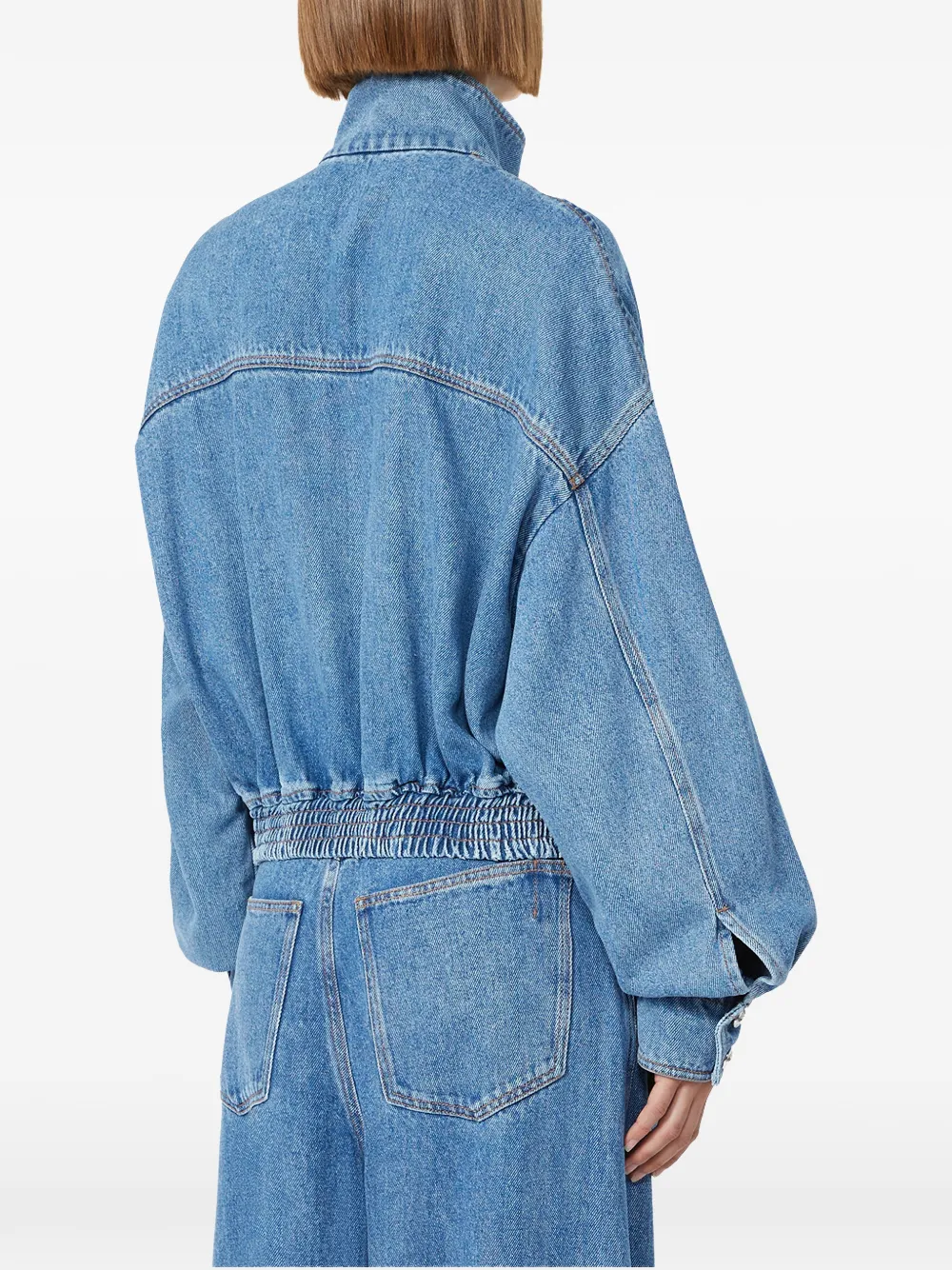 Sportmax Jack met elastische taille Blauw