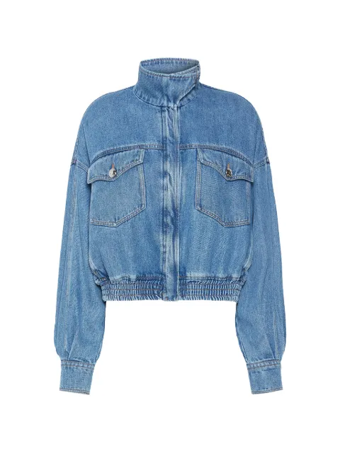 Sportmax elasticated-waist denim jacket