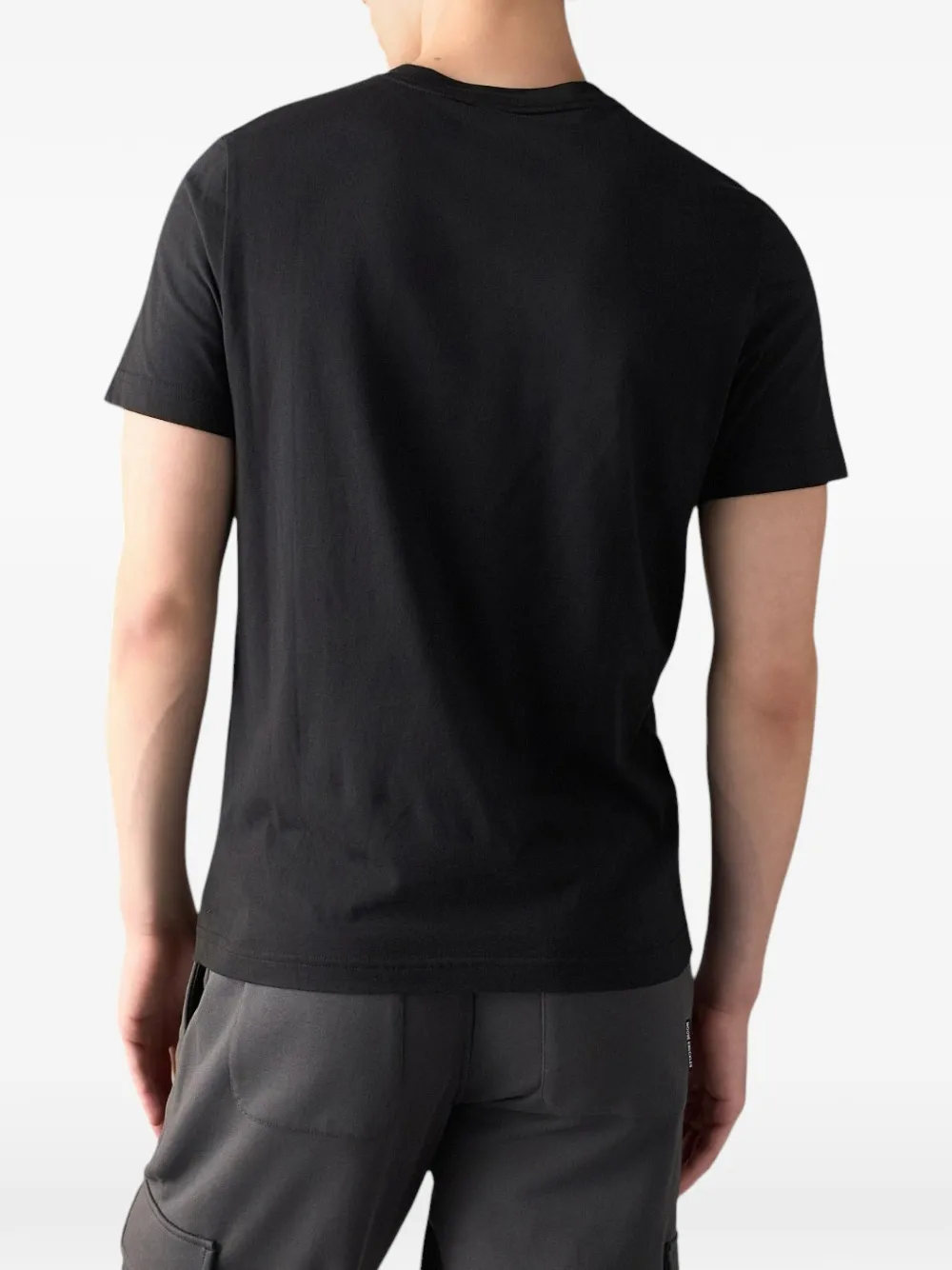 Moose Knuckles T-shirt met logoprint Zwart