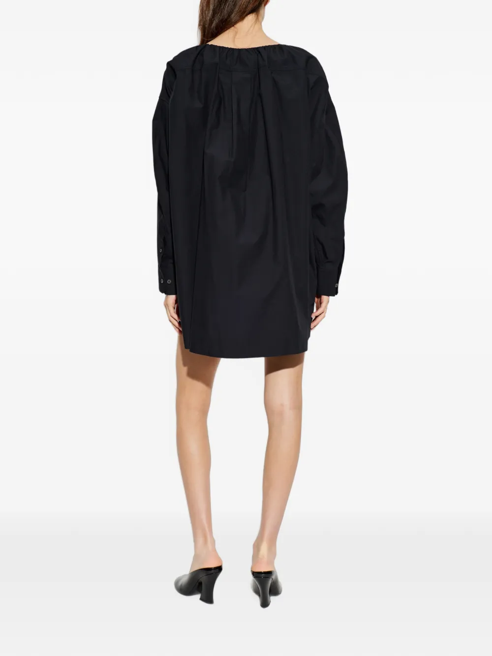 Alexander Wang Off-shoulder mini-jurk Zwart