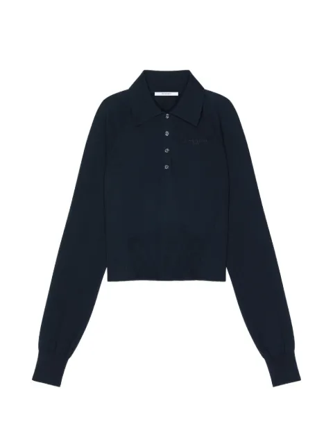 Givenchy polo in cotton and silk