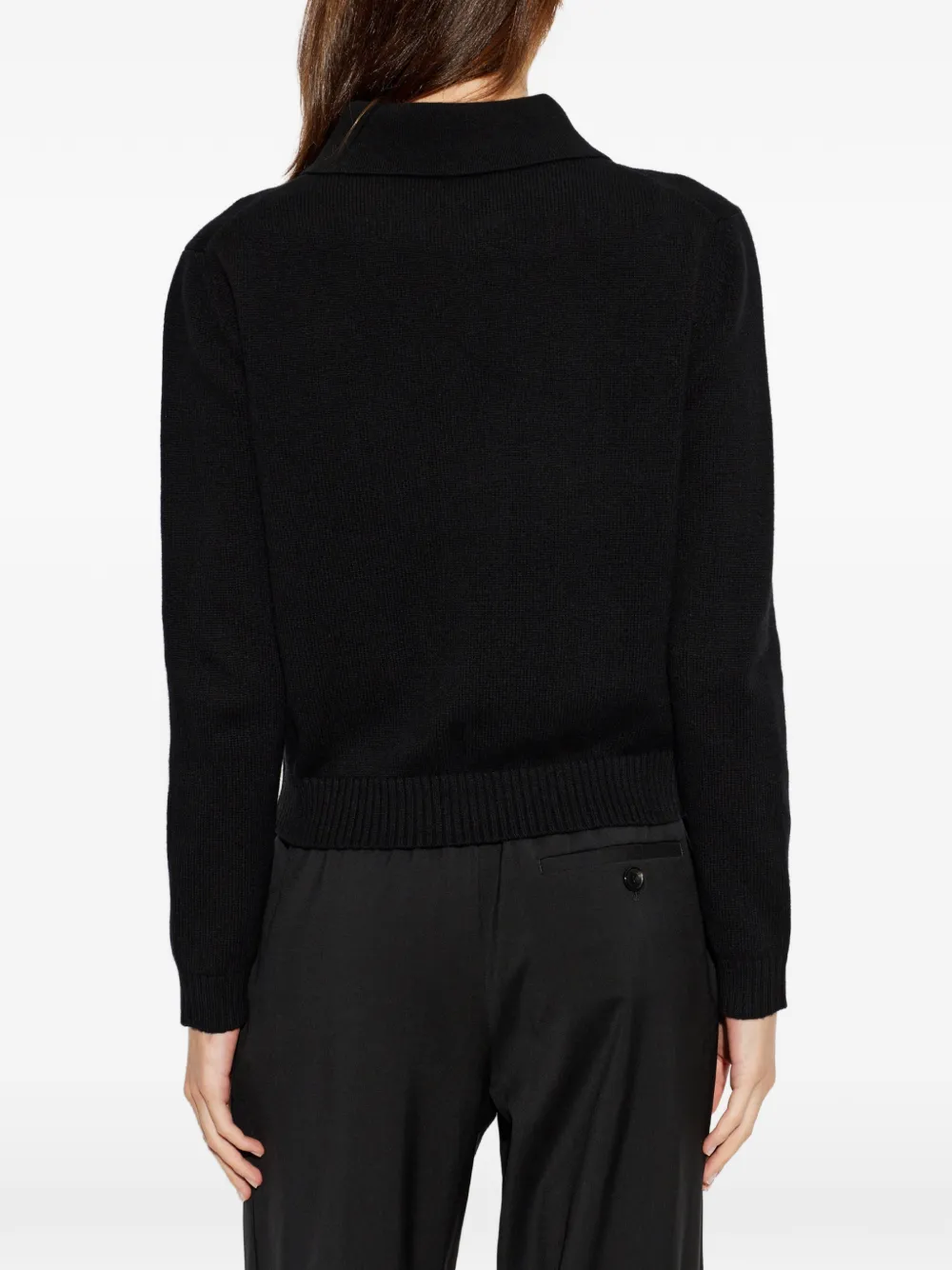 Givenchy Polotop met geborduurd logo Zwart