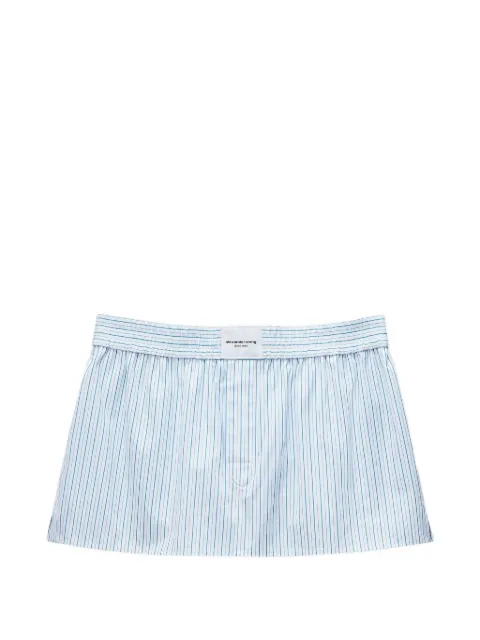 Alexander Wang mid-rise mini boxer skort