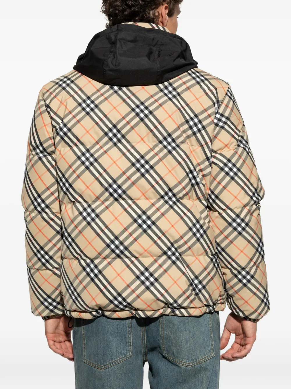 Burberry Snowdon omkeerbaar gewatteerd jack Beige