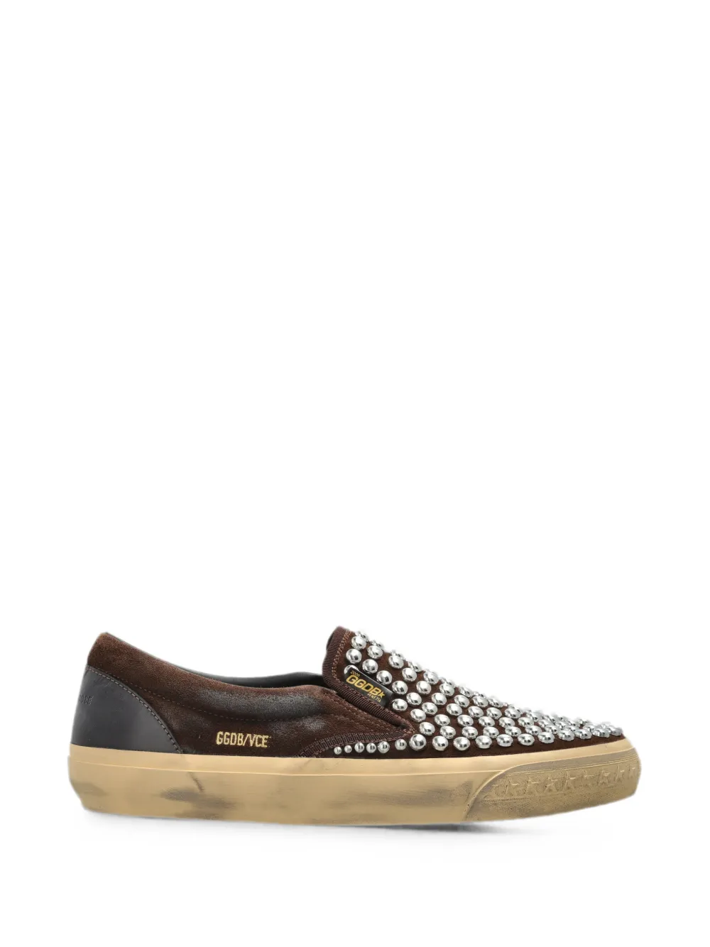 Golden Goose VCE stud-embellished sneakers - Braun