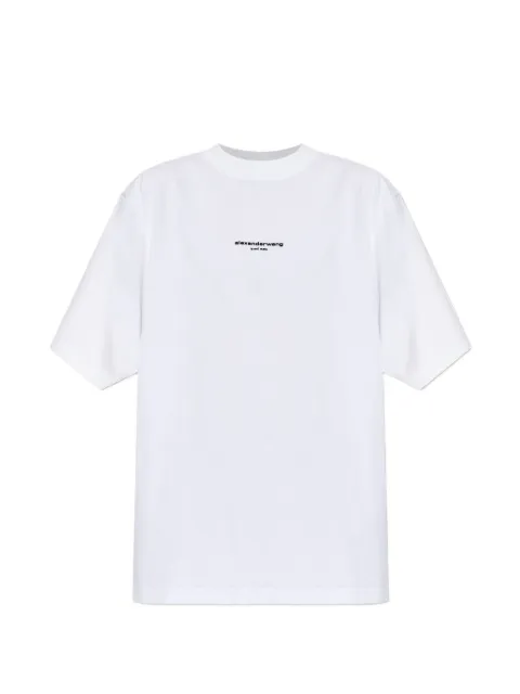 Alexander Wang logo-print crew-neck T-shirt