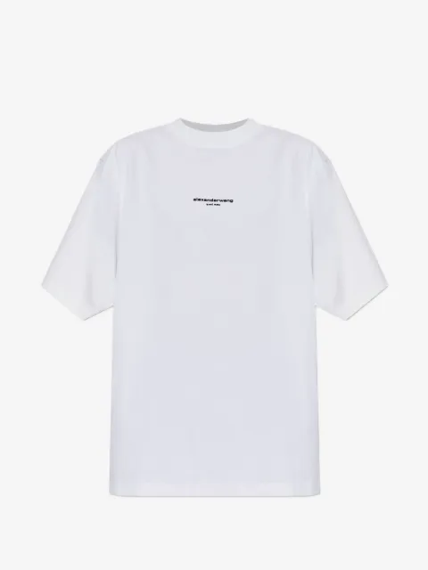 Alexander Wang logo-print cotton T-shirt