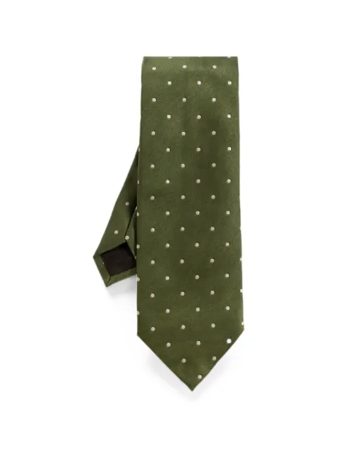 TOM FORD polka-dot silk tie