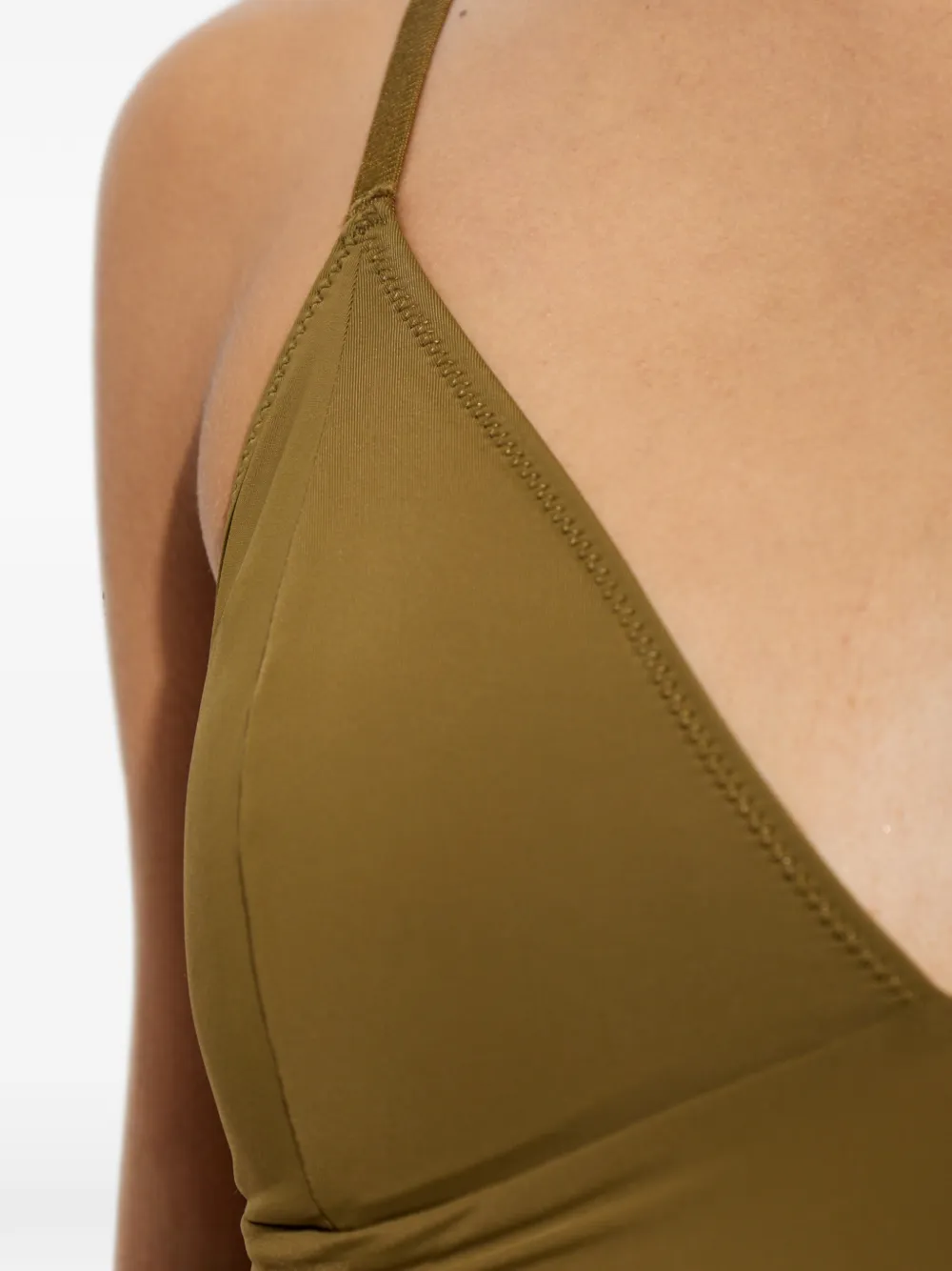 Gestuz Gzcami tanktop met V-hals Groen