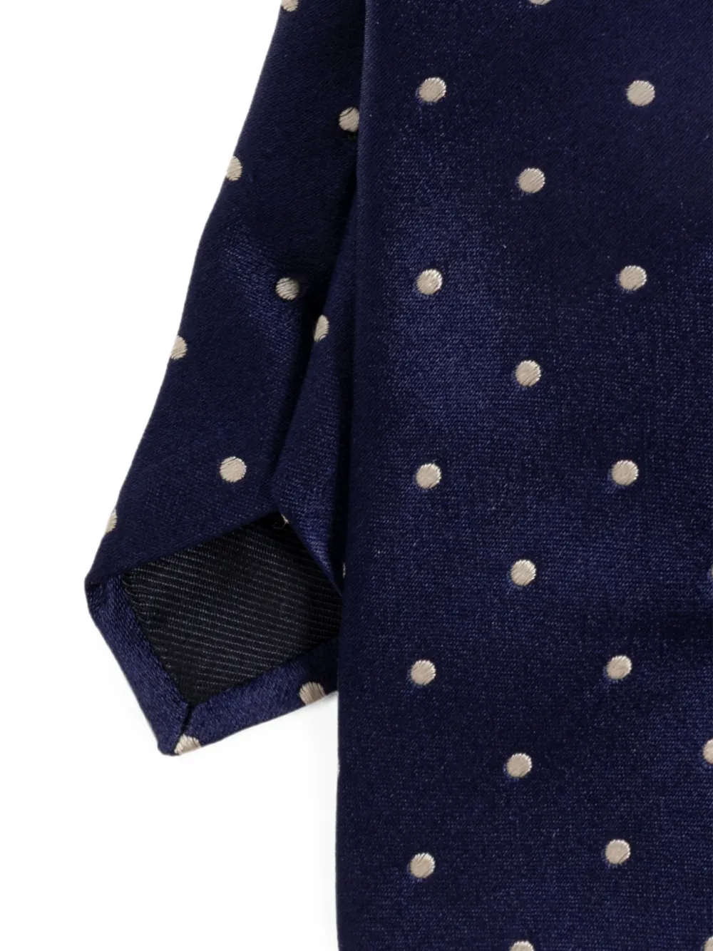 TOM FORD Stropdas met stippen Blauw