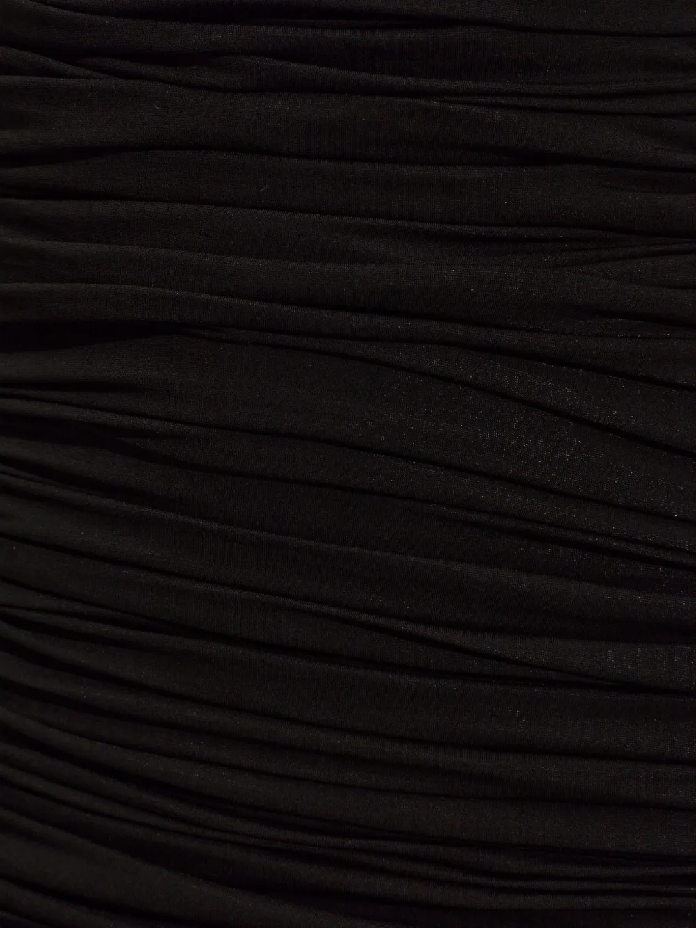 Alexander Wang Jurk met gedrapeerd detail en ruches Zwart