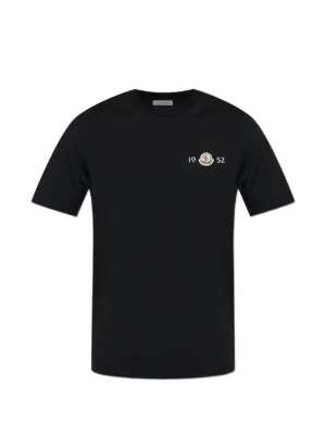 Saint Laurent logo-print Cotton t-shirt | Black | FARFETCH