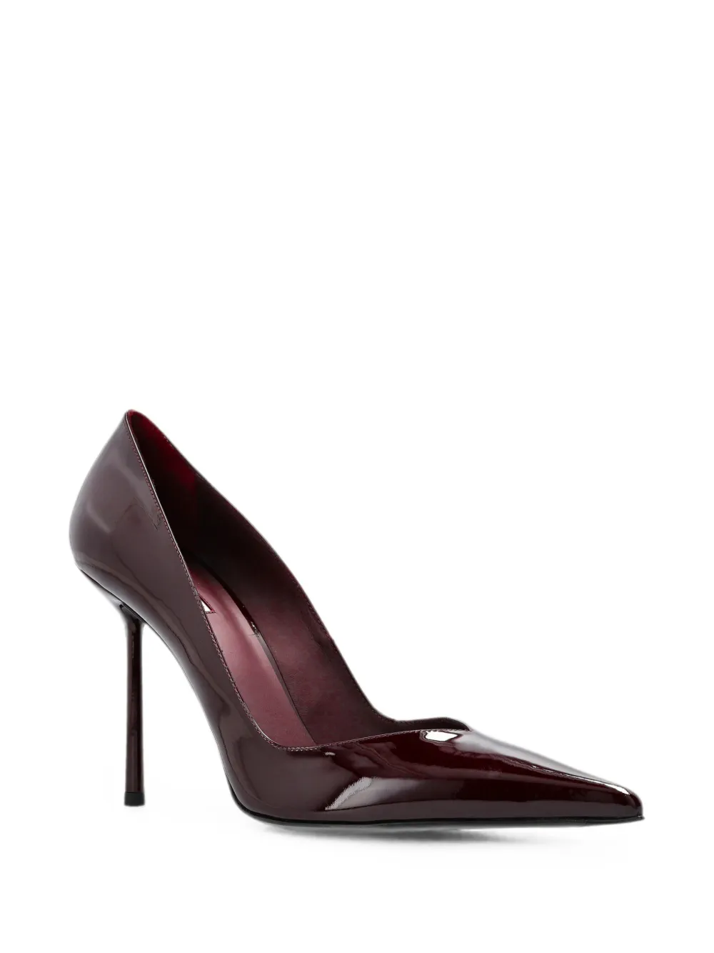 Le Silla Vivienne patent leather pumps Bruin