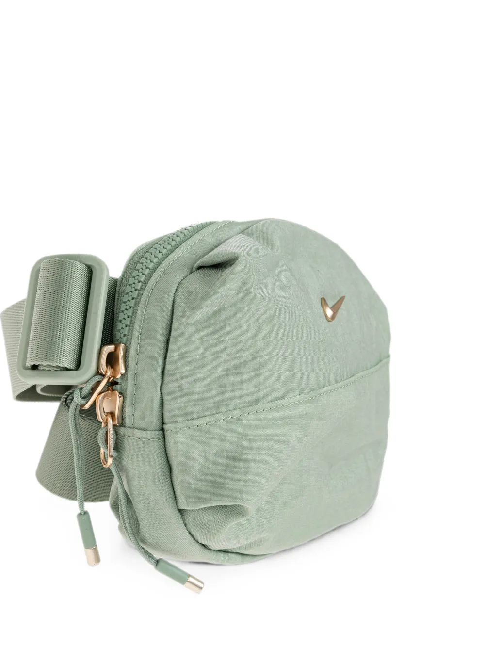 Nike Aura logo-plaque cross-body bag Groen