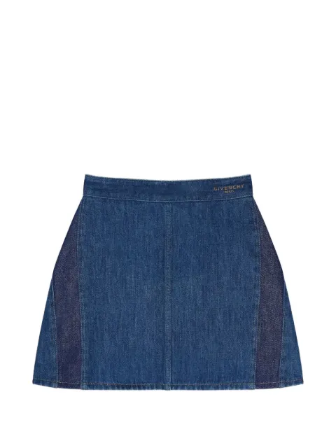 Givenchy minijupe Cocoon en jean bleu médium
